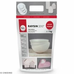 Page de garde 15 Rayher Préparation Pour Béton Créatif Poudre De Moulage Raysin 200 Extra Strong - Blanc - 1 Kg