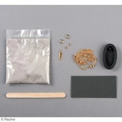 Rayher Kit Créatif Pour Béton Kit Béton Pour Bijou Chaîne - Feuille - 45 Cm -Boutique Rayher unnamed file 1528
