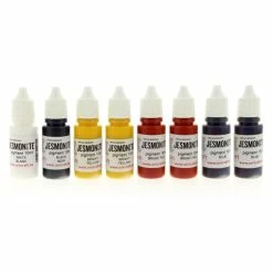 Plâtre De Moulage Assortiment De Pigments Jesmonite - 8 X 10 Ml