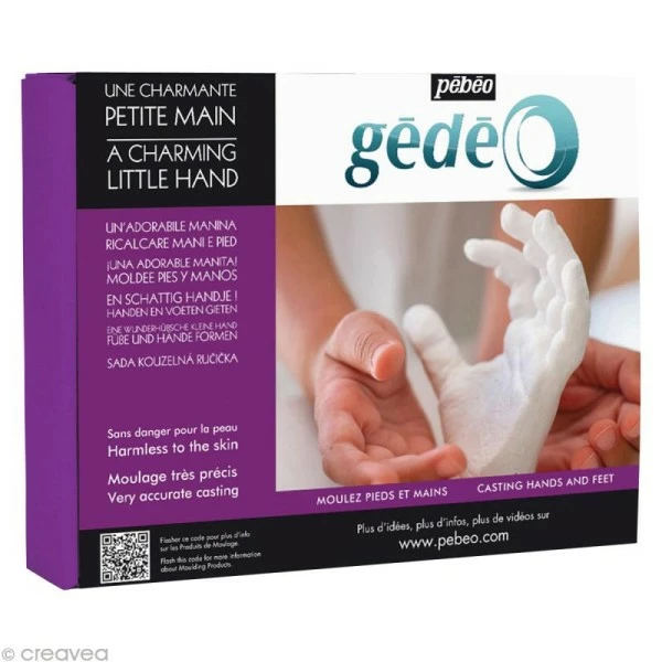 Pébéo Kit Moulage Empreinte Pied Main Gédéo 1 Pébéo Kit Moulage Empreinte Pied Main Gédéo