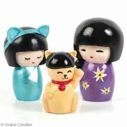 Graine Créative Moule Latex Pour Moulages - Poupées Kokeshi - 6 à 8 Cm - 3 Pcs -Boutique Rayher unnamed file 221