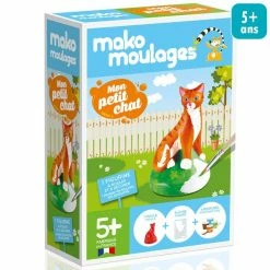 Mako Creations Moulage Enfant Coffret Moulage En Plâtre - Mon Petit Chat - Mako Moulages - 1 Moule