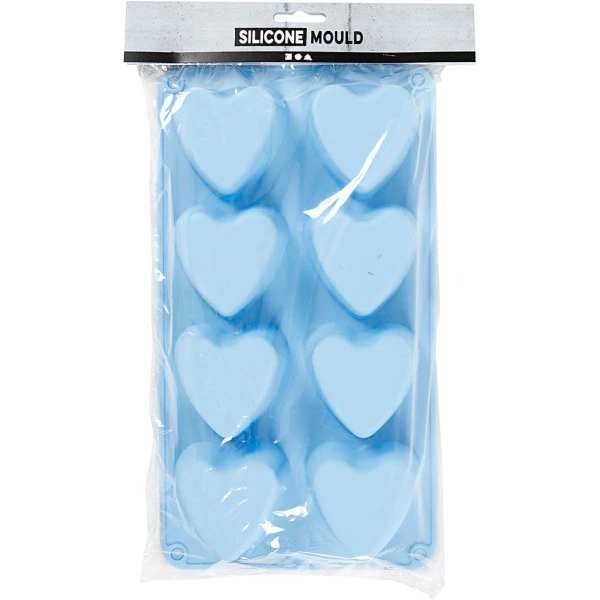 Creativ Company Moule Silicone Loisirs Créatifs - Coeurs - 8 Motifs 2 Creativ Company Moule Silicone Loisirs Créatifs - Coeurs - 8 Motifs – Image 2