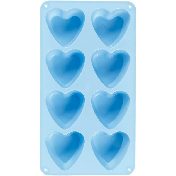 Creativ Company Moule Silicone Loisirs Créatifs - Coeurs - 8 Motifs 3 Creativ Company Moule Silicone Loisirs Créatifs - Coeurs - 8 Motifs – Image 3