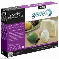 Pébéo Pâte à Mouler Alginate De Moulage Gédéo 500 G