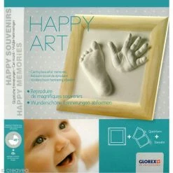 Hobby Time Kit Moulage Kit Happy Art Empreintes Bébé