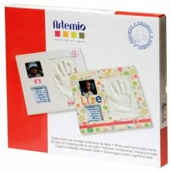 Artemio Cadre Empreinte Bébé Et Photo - Kit Moyen