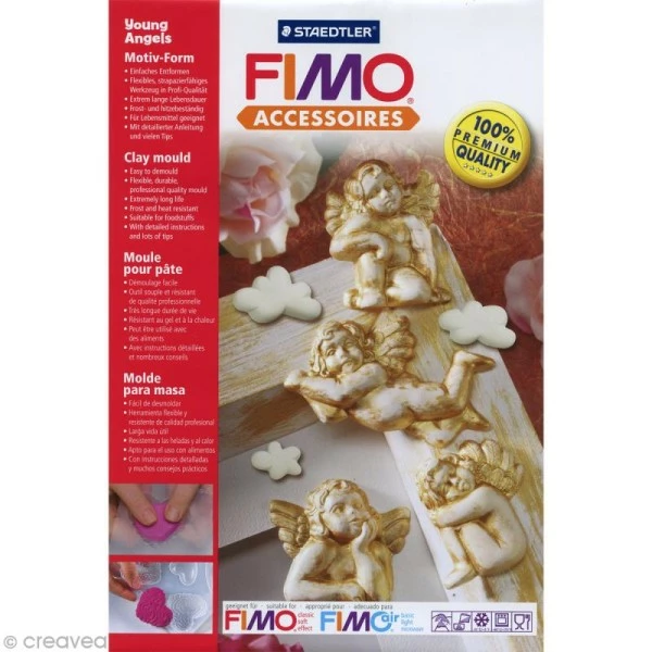 Moule Fimo Moule Pour FIMO Chérubin X 7 1 Moule Fimo Moule Pour FIMO Chérubin X 7