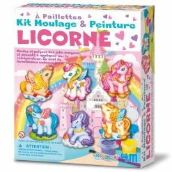 4M Moulage Enfant Kit Moulage - Magnets Licorne - 6 Pcs
