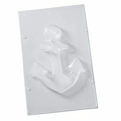 Artif Kit Moulage Moule à Couler Ancre De Bateau, 25 Cm X 19,5 Cm, Résine, Cire, Savon, Béton, Maritime