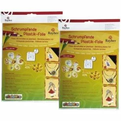 Rayher Kit Moulage Kit De Plastique Fou - 10 Films Rétractables Blancs Et Givrés