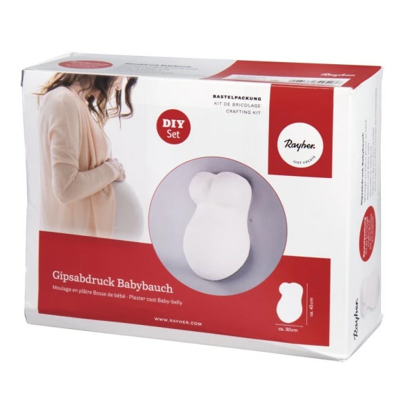 Rayher Kit Moulage Kit DIY - Souvenirs De Grossesse - Moulage En Plâtre Du Ventre 1 Rayher Kit Moulage Kit DIY - Souvenirs De Grossesse - Moulage En Plâtre Du Ventre