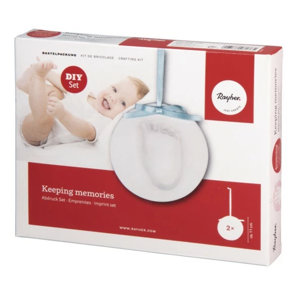 Rayher Kit Moulage Kit DIY - Souvenirs De Bébé - Moulage En Plâtre Des Empreintes 1 Rayher Kit Moulage Kit DIY - Souvenirs De Bébé - Moulage En Plâtre Des Empreintes