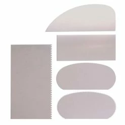 Artif Kit Moulage Lot De 5 Spatules En Métal, 7,2 à 14 Cm, Argile, Pâte, Sculpture Sur Terre