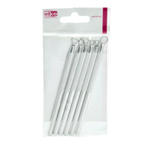Artif Kit Moulage Lot De 6 Mirettes En Aluminium, 13 Cm, Modelage, Argile, Terracotta 2 Artif Kit Moulage Lot De 6 Mirettes En Aluminium, 13 Cm, Modelage, Argile, Terracotta – Image 2
