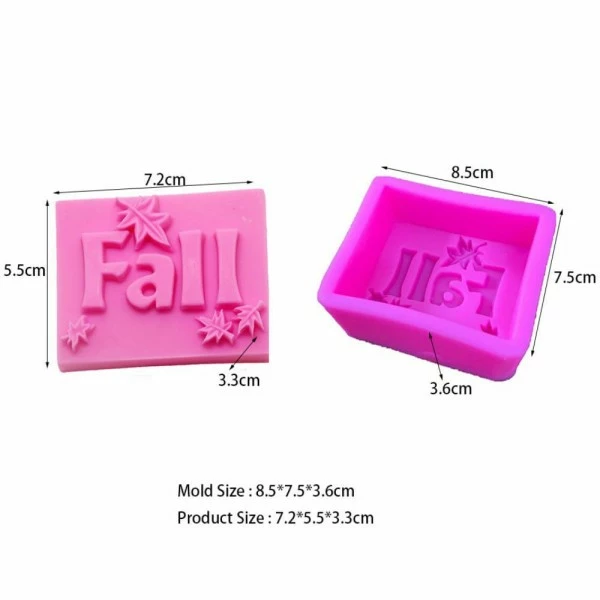 Czech Beads Exclusive 1 Pc Automne Feuille Saison 3D Silicone Savon Moule Argile Gypse Moule Uv Résine Cire Bougie Chocola 1 Czech Beads Exclusive 1 Pc Automne Feuille Saison 3D Silicone Savon Moule Argile Gypse Moule Uv Résine Cire Bougie Chocola