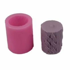 Czech Beads Exclusive 1 Pc Tricoté Hiver Noël 3d Silicone Cire Bougie Moule Argile Gypse Savon Moule Uv Résine Chocolat Gâ