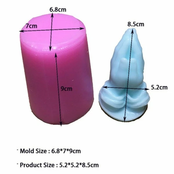 Czech Beads Exclusive 1pc Prière Mains Noël 3d Silicone Cire Bougie Moule Argile Gypse Savon Moule Uv Résine Chocolat Gâte 1 Czech Beads Exclusive 1pc Prière Mains Noël 3d Silicone Cire Bougie Moule Argile Gypse Savon Moule Uv Résine Chocolat Gâte