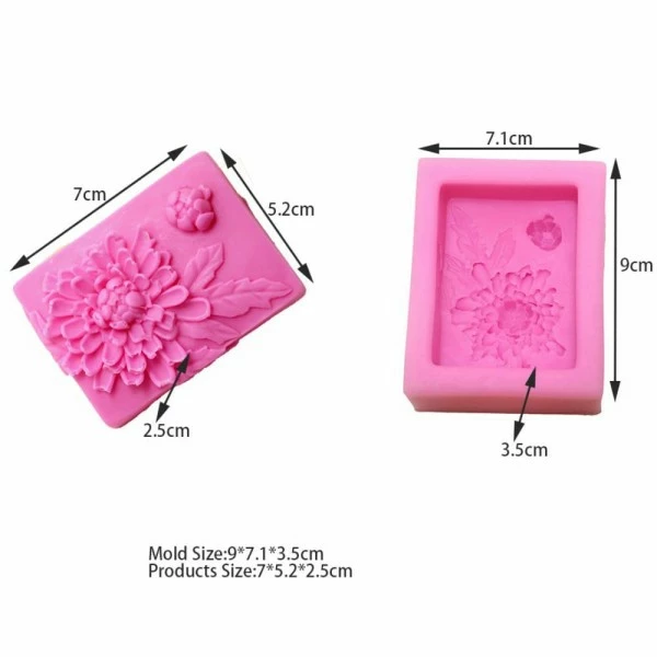 Czech Beads Exclusive 1 Pc Chrysanthème Fleur 3D Silicone Savon Moule Argile Gypse Moule Uv Résine Cire Bougie Chocolat Gâ 1 Czech Beads Exclusive 1 Pc Chrysanthème Fleur 3D Silicone Savon Moule Argile Gypse Moule Uv Résine Cire Bougie Chocolat Gâ