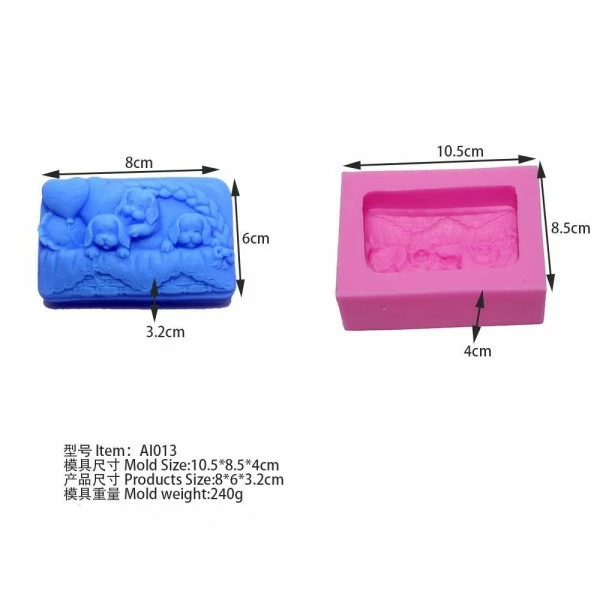 Czech Beads Exclusive 1pc Chiot Chien 3D Silicone Savon Moule Argile Gypse Moule Cire Bougie Uv Résine Chocolat Gâteau Fon 1 Czech Beads Exclusive 1pc Chiot Chien 3D Silicone Savon Moule Argile Gypse Moule Cire Bougie Uv Résine Chocolat Gâteau Fon