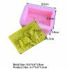 Czech Beads Exclusive 1 Pc éléphant Famille Afrique 3D Silicone Savon Moule Argile Gypse Moule Uv Résine Cire Bougie Choco