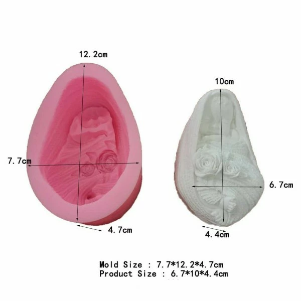 Czech Beads Exclusive 1pc Dormir Bébé 3D Silicone Savon Moule Argile Gypse Moule Uv Résine Cire Bougie Chocolat Gâteau Fon 2 Czech Beads Exclusive 1pc Dormir Bébé 3D Silicone Savon Moule Argile Gypse Moule Uv Résine Cire Bougie Chocolat Gâteau Fon – Image 2