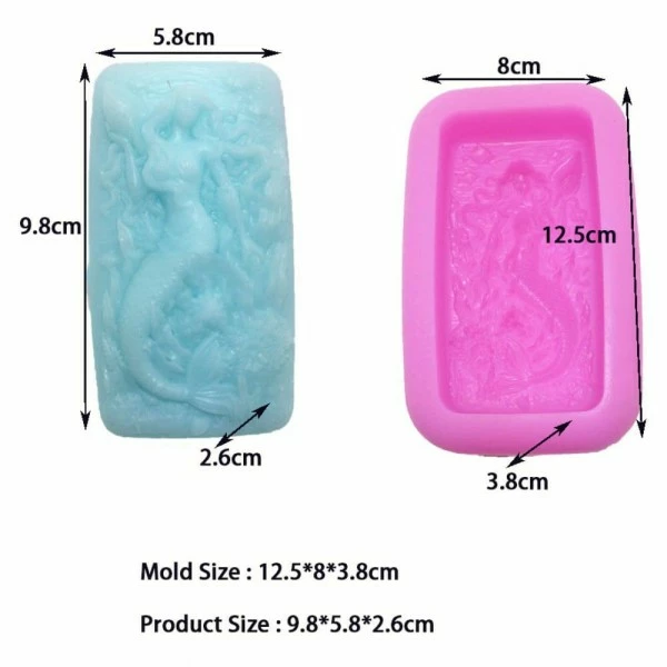 Czech Beads Exclusive 1 Pc Sirène Fille W Coquillage 3D Silicone Savon Moule Argile Gypse Moule Uv Résine Cire Bougie Choc 1 Czech Beads Exclusive 1 Pc Sirène Fille W Coquillage 3D Silicone Savon Moule Argile Gypse Moule Uv Résine Cire Bougie Choc