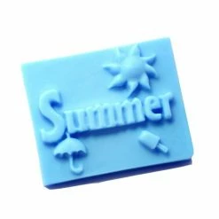 Alternative view of Czech Beads Exclusive 1pc été Soleil 3D Silicone Savon Moule Argile Gypse Moule Uv Résine Cire Bougie Chocolat Gâteau Fond