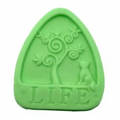 Czech Beads Exclusive 1pc Arbre De Vie Chat 3D Silicone Savon Moule Argile Gypse Moule Uv Résine Cire Bougie Chocolat Gâte