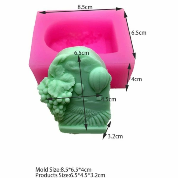 Czech Beads Exclusive 1 Pc Lavande Champs Et Raisins 3D Silicone Savon Moule Argile Gypse Moule Uv Résine Cire Bougie Choc 1 Czech Beads Exclusive 1 Pc Lavande Champs Et Raisins 3D Silicone Savon Moule Argile Gypse Moule Uv Résine Cire Bougie Choc