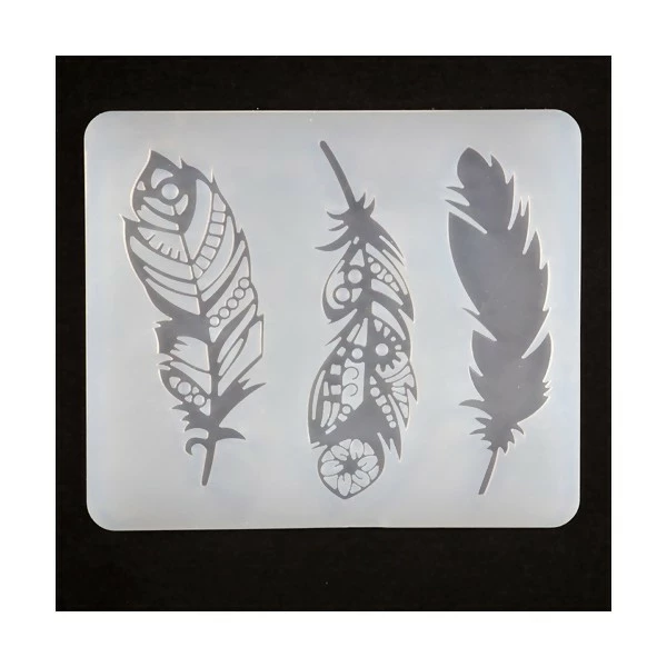 Perlesmania S11655785 PAX 1 Moule En Silicone Plumes Pour Creation Fimo Cernit Resine 1 Perlesmania S11655785 PAX 1 Moule En Silicone Plumes Pour Creation Fimo Cernit Resine