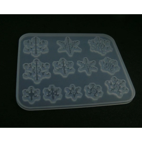 Perlesmania H3304B PAX 1 Moule En Silicone Flocons De Neige Pour Creation Fimo Cernit Resine 1 Perlesmania H3304B PAX 1 Moule En Silicone Flocons De Neige Pour Creation Fimo Cernit Resine