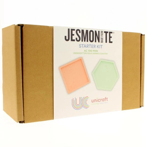 Plâtre De Moulage Kit Jesmonite - Sous-verres - AC100 Mini - 2 Pcs 1 Plâtre De Moulage Kit Jesmonite - Sous-verres - AC100 Mini - 2 Pcs