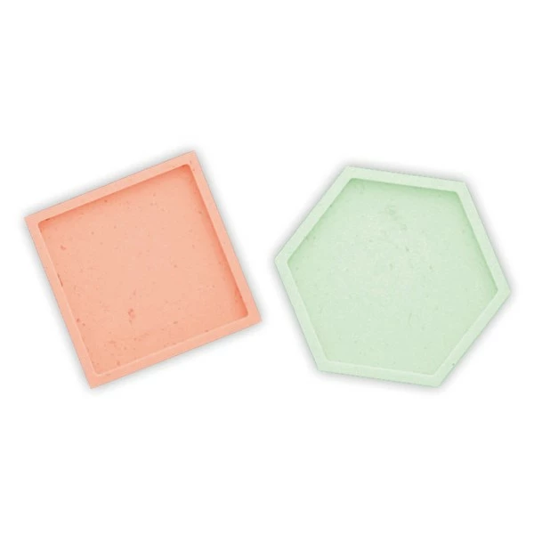 Plâtre De Moulage Kit Jesmonite - Sous-verres - AC100 Mini - 2 Pcs 3 Plâtre De Moulage Kit Jesmonite - Sous-verres - AC100 Mini - 2 Pcs – Image 3