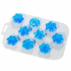 Czech Beads Exclusive Moule 1pc De Noël Flocon De Neige, Les Mélanger En Plastique Ronde De Chocolat De Fabrication De Savon De