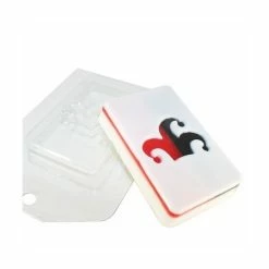 Czech Beads Exclusive 1pc Joker Cartes De Jeu De Poker En Plastique De Savon La Fabrication Du Chocolat De Gypse Moule De