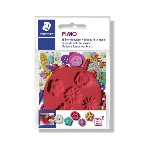 Czech Beads Exclusive Moule FIMO De Silicone De Moulage Par Extrusion - Fleurs, Artisanat D'Argile, D'Argile Des Arrangements, D 1 Czech Beads Exclusive Moule FIMO De Silicone De Moulage Par Extrusion - Fleurs, Artisanat D'Argile, D'Argile Des Arrangements, D