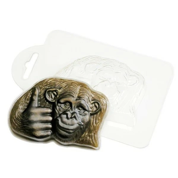 Czech Beads Exclusive 1pc Gorille Des Animaux De La Jungle En Plastique De Savon La Fabrication Du Chocolat De Gypse Moule 1 Czech Beads Exclusive 1pc Gorille Des Animaux De La Jungle En Plastique De Savon La Fabrication Du Chocolat De Gypse Moule
