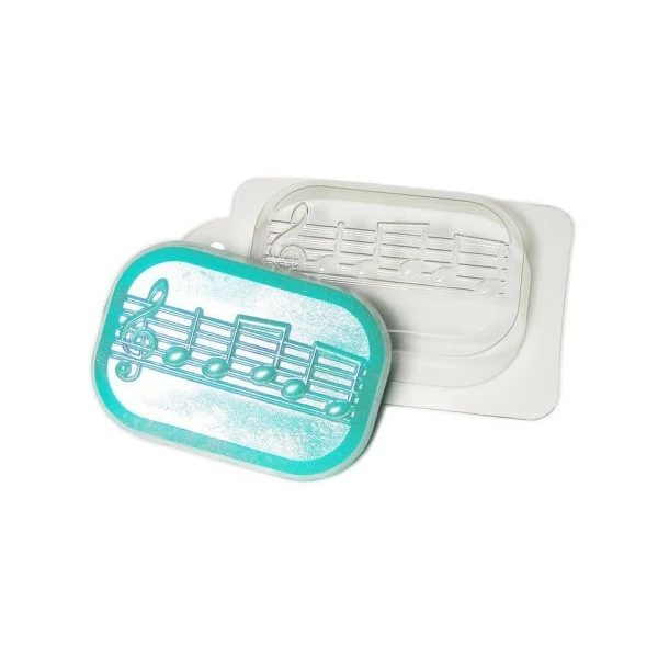 Czech Beads Exclusive 1pc Notes De Musique Mélodie En Plastique De Savon La Fabrication Du Chocolat De Gypse Moule De Qual 2 Czech Beads Exclusive 1pc Notes De Musique Mélodie En Plastique De Savon La Fabrication Du Chocolat De Gypse Moule De Qual – Image 2