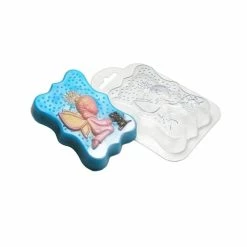 Alternative view of Czech Beads Exclusive 1pc Elf Et De La Souris Conte De Fée En Plastique De Savon La Fabrication Du Chocolat De Gypse Moule