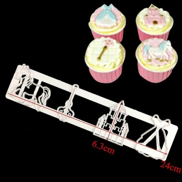 Czech Beads Exclusive Moule Princesse De Conte De Fées Cheval à L'emporte-pièce, 3D En Plastique De Chocolat Savon Gâteau, Fonda 2 Czech Beads Exclusive Moule Princesse De Conte De Fées Cheval à L'emporte-pièce, 3D En Plastique De Chocolat Savon Gâteau, Fonda – Image 2