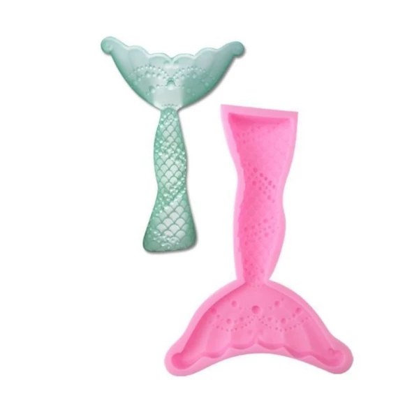 Czech Beads Exclusive Moule Sirène à Queue De Poisson Marin De La Mer, De La 3D En Silicone De Chocolat Savon Gâteau, Fondant Gâ 1 Czech Beads Exclusive Moule Sirène à Queue De Poisson Marin De La Mer, De La 3D En Silicone De Chocolat Savon Gâteau, Fondant Gâ