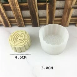 Czech Beads Exclusive Moule Fleur Rose Bonbon, 3D En Silicone De Chocolat Savon Gâteau, Fondant Gâteau, L'Argile De Résine, Cire