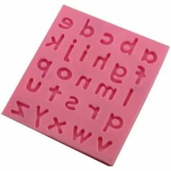 Alternative view of Czech Beads Exclusive Moule Alphabet De Bande Dessinée Petite Lettre Kid Anniversaire, 3D En Silicone De Chocolat Savon Gâteau,