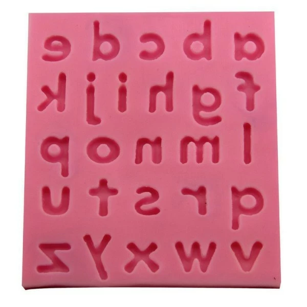 Czech Beads Exclusive Moule Alphabet De Bande Dessinée Petite Lettre Kid Anniversaire, 3D En Silicone De Chocolat Savon Gâteau, 4 Czech Beads Exclusive Moule Alphabet De Bande Dessinée Petite Lettre Kid Anniversaire, 3D En Silicone De Chocolat Savon Gâteau, – Image 4