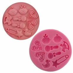 Czech Beads Exclusive Moule Bébé Jumeaux Jouet De Bricolage, 3D En Silicone De Chocolat Savon Gâteau, Fondant Gâteau, L'Argile D