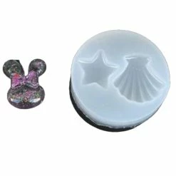 Czech Beads Exclusive Moule Coquillage, Étoile De Mer De La Plage De La Marine, De La 3D En Silicone De Chocolat Savon Gâteau, F