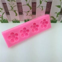 Alternative view of Czech Beads Exclusive Moule 4 Spirale De Fleurs, De 3D En Silicone De Chocolat Savon Gâteau, Fondant Gâteau, L'Argile De Résine,