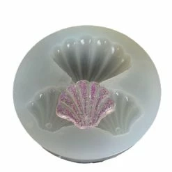 Czech Beads Exclusive Moule 3 Coquillage Shell Beach Pendentif, 3D En Silicone De Chocolat Savon Gâteau, Fondant Gâteau, L'Argil