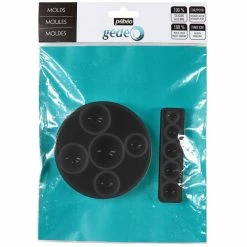 Pébéo Moule Résine Moules En Silicone - Demi-sphères - 2 Pcs